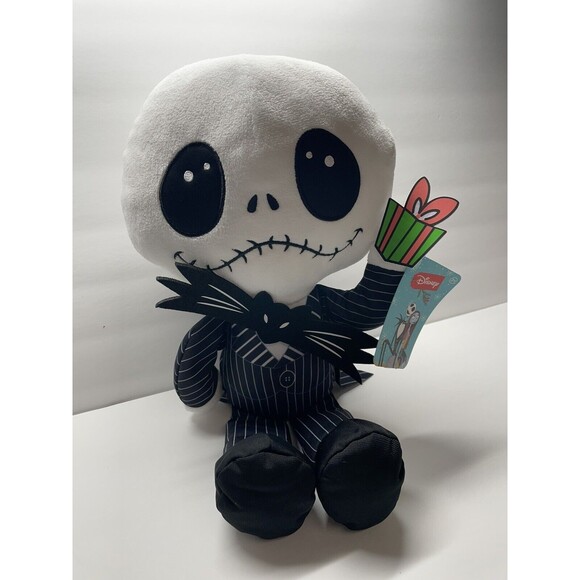 Just Play Disney Nightmare Before Christmas Jack Skellington Holiday 16" Plush - Picture 5 of 9